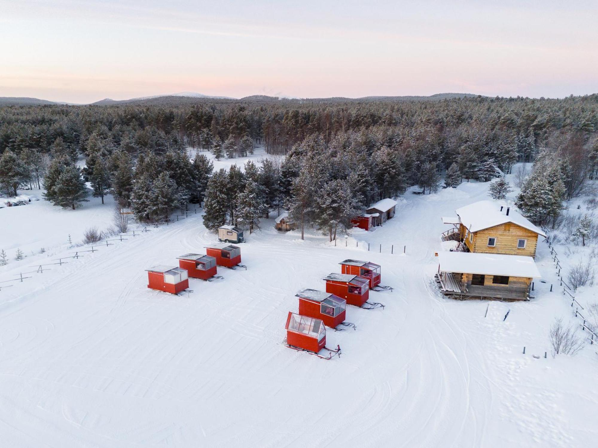 Lake Inari Mobile Cabins Exterior foto